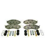 Crown Automotive 4778058MK Front Disc Brake Pad Set with Hardware for 90-01 Jeep Wrangler YJ, TJ & 90-96 Cheorkee XJ