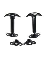 Kentrol Stainless Steel Hood Latch Set for 42-95 Jeep CJ & Wrangler YJ