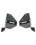 Kentrol  Stainless Steel Windshield Hinge Set for 76-95 Jeep CJ & Wrangler YJ