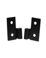 Kentrol  Stainless Steel Lower Door Hinge Brackets for 76-06 Jeep CJ & Wrangler YJ, TJ, Unlimited