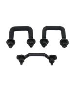 Kentrol Stainless Steel Windshield Tie Down Kit for 55-86 Jeep CJ