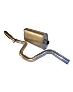 Crown Automotive 52101196 Muffler & Tailpipe for 96-98 Jeep Grand Cherokee ZJ with 4.0L or 5.2L Engine