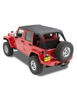 HEADER SAFARI BLK DIAMOND 4DR 2010+ JK