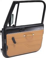 Seatz Manufacturing 78680R-43V Passenger Side Interior Door Panel in Spice for 82-95 Jeep CJ & Wrangler YJ with Full Steel Doors
