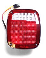 OMIX  Chrome Tail Light for 76-80 Jeep CJ-5 & CJ-7