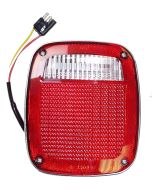 TAIL LIGHT- CHROME PASS. SIDE 81-86 CJ