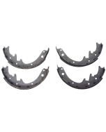 Crown Automotive J8133818 Rear Brake Shoe Set for 78-86 Jeep CJ Series, 87-89 Wrangler YJ & 84-89 Cherokee XJ with 10" X 1-3/4" Drum Brakes