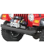 Rugged Ridge 11502.20 Classic Rock Bumper Front in Textured Black for 87-06 Jeep Wrangler YJ, TJ & Unlimited