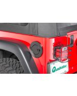 Rugged Ridge  Locking Fuel Door for 97-06 Jeep Wrangler TJ & Unlimited