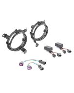 Quadratec  7" Headlight Adapter Bracket Kit for 18-20 Jeep Wrangler JL and Gladiator JT