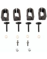 HARDTOP KWICK KIT JK BILLET ALUM.