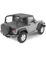 BESTOP COMBO BIKINI 07-09 JK 2DR TOP OFF BLK-07KIT