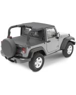 BESTOP COMBO BIKINI 07-09 JK 2DR TOP OFF BLK-07KIT
