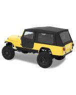 SUPERTOP W/2PC DOORS W/TINT CJ8 BLKDN          KIT