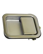 Crown Automotive J5758173 Chrome Door Handle  for 81-06 CJ Series, YJ Wrangler and TJ and Unlimited with Full Steel Doors