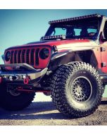 Road Armor  Stealth Body Armor Inner Fender Liners for 18-20 Jeep Wrangler JL & Gladiator JT - Bare Stainless Steel