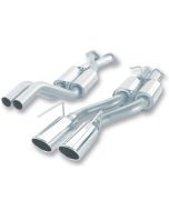 Borla 140245 Cat-Back Exhaust for 06-10 Jeep Grand Cherokee WK SRT8 with 6.1L