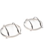 FRONT EURO GUARDS PAIR JK STAINLESS