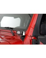 QUAD 4IN RECT 2 LED FLOOD W/WIND MNT TJ 97109 2211