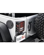 Rugged Ridge Aluminum Fuel Door for 07-18 Jeep Wrangler JK