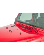 Kentrol  Stainless Steel Footman Loop for 97-18 Jeep Wrangler TJ and JK