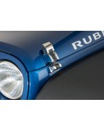 Rampage Products 74335 Hood Catch Kit in Polished Stainless for 07-18 Jeep Wrangler JK