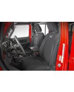 Rough Country  Front & Rear Seat Covers for 18-21 Jeep Wrangler JL Unlimited