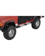 ROCK BARZ BLK ALUM STEP 84-01 XJ