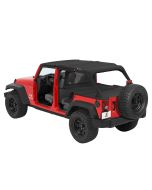 BESTOP COMBO SAF W/EXT 07-09 JK 4DR TOP OFF BLK