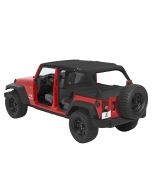BESTOP COMBO SAF W/EXT 07-09 JK 4DR TOP OFF BLK