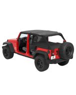 BESTOP COMBO MESH SAF W/EXT 07-09 JK 4D TPOFF BLK