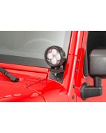 QUAD 4IN RND 4 LED FLOOD W/WIND MNT JK  97109 2203