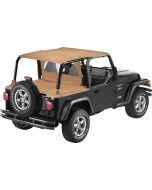 BESTOP COMBO DRILL SAFARI 97-02 TJ HARDTOP SPICE