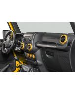AJT CLIMATE TRIM KIT 11-18 JK YELLOW    12601 5212