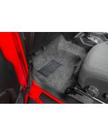 Bedrug BRJL18F2 Premium Carpeted 2 Piece Front Floor Kit for 18-20 Jeep Wrangler JL 2-Door
