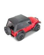 Bestop  Trektop NX Soft Top with Upper Doors for 97-06 Jeep Wrangler TJ
