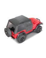 Bestop  Trektop NX Soft Top with 2 Piece Soft Doors for 97-06 Jeep Wrangler TJ