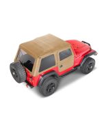 TREKTOP NX 97-06 TJ W/2 PIECE DOORS SPICE