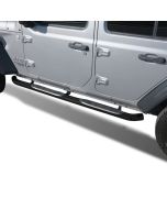 Black Horse Off Road  3" Side Steps  for 18-23 Jeep Wrangler JL Unlimited