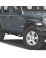 Black Horse Offroad  3" Side Steps  for 07-18 Jeep Wrangler JK Unlimited 4-Door 