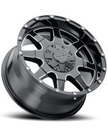Black Rock  Series 904B Fury I Wheel for 07-20 Jeep Wrangler JL, JK & Gladiator JT