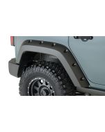 Bushwacker 10080-02 Factory Coverage 9.5" Width Rear Pocket Style Fender Flares for 07-18 Jeep Wrangler Unlimited JK 4 Door