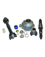 Crown Automotive RT24004 NP231 Slip Yoke Eliminator Kit with Drive Shaft for 87-06 Jeep Wrangler YJ and TJ 