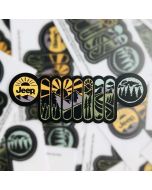 Jeep Merchandise  Jeep Atomic Grill Sticker 