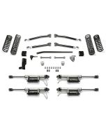 Fabtech  3" Trail System Lift Kit with Dirt Logic 2.25 Remote Reservoir Shocks for 18-23 Jeep Wrangler JL Unlimited