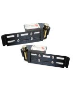 Fishbone Offroad FB21268 Foot Rest Pair  for 07-21 Jeep Wrangler JK & JL and Gladiator JT