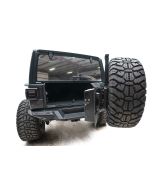 Fab Fours Off-The-Door Tire Carrier for 18-20 Jeep Wrangler JL