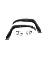 Fabtech FTS24212 Front Steel Tube Fenders for 18-22 Jeep Wrangler JL and Gladiator JT