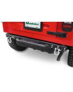 Fishbone Offroad FB22072 Piranha Series Rear Bumper with Step and D-Ring Tabs for 87-06 Wrangler YJ/TJ