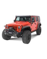 Fishbone Offroad FB22004  Front Stubby Winch Bumper with Tube Guard for 07-18 Jeep Wrangler JK
